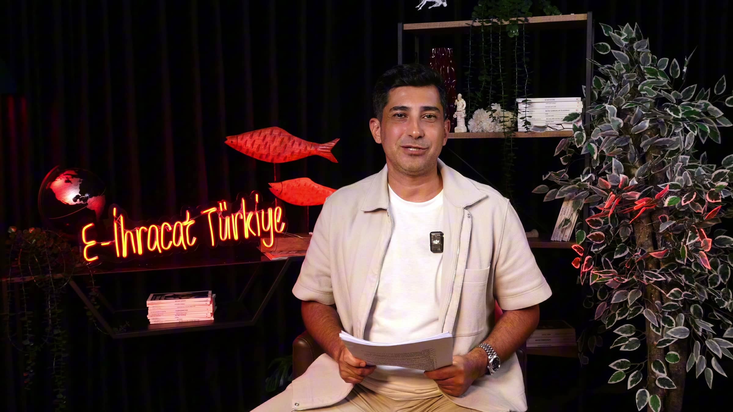 Mert Tanciğer, E-İhracat Türkiye stüdyosunda